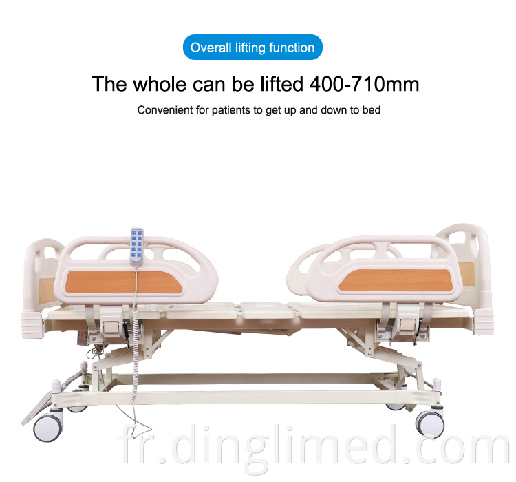 Five Function Electric Nursing Bed